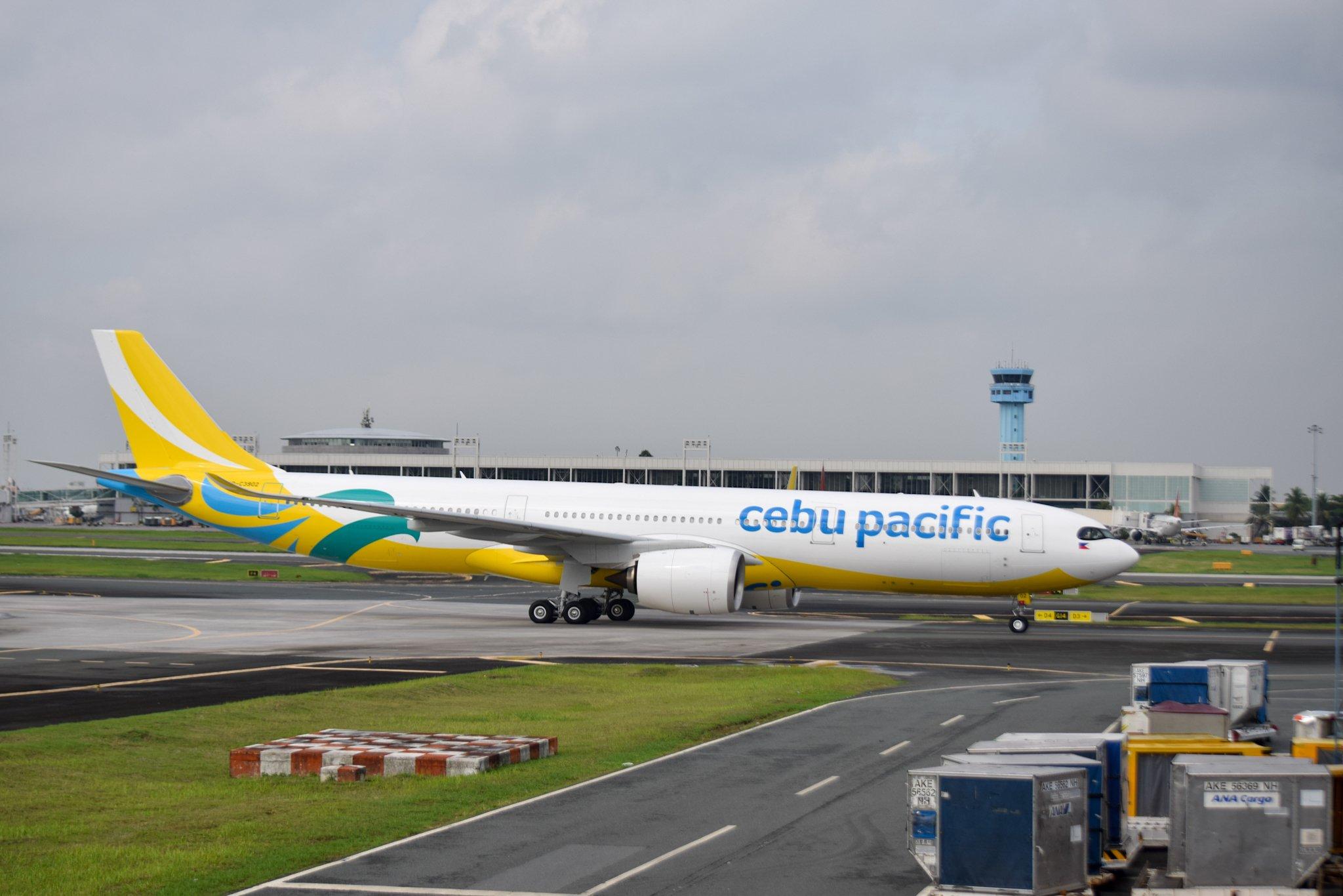 Cebu Pacific plane. Photo courtesy of Cebu Pacific website